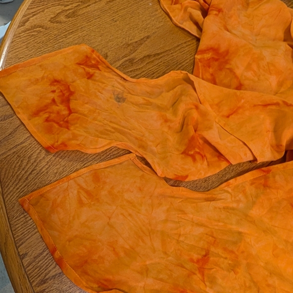 Orange Tie Dye Swim Lower Cover (I06) - Picture 4 of 8